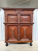 Kast - Zeeuwse kast Panelenkast, kolommenkast, rankenkast,, Antiek en Kunst