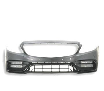 PARE-CHOCS AVANT MERCEDES W205 18-21 LOOK AMG C63, Verzenden