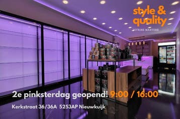 LED Vitrinekasten - vitrinekast, Verzenden, Nieuw, Glas, Met lade(s)