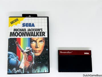 Sega Master System - Michael Jacksons - Moonwalker, Verzenden, Gebruikt