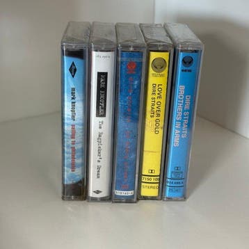 Dire Straits & Related - 5 x sealed tapes - Brothers In Arms, Nieuw in verpakking