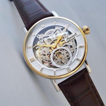 Ingersoll - Automatic - Gold - Skeleton - 22 Jewels - Herald