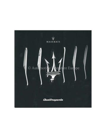 2019 MASERATI QUATTROPORTE VI BROCHURE NEDERLANDS, Ophalen of Verzenden