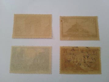 Frankrijk 1929/1931 - Lot postzegels Frankrijk nieuwe serie, Gestempeld
