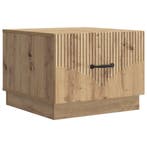vidaXL Salontafel Artisanaal eiken 49 x 50 x 37 cm Bewerkt, Verzenden, Nieuw
