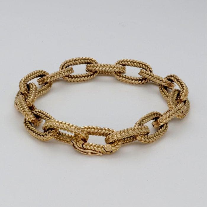 Armband - 18 karaat Geel goud, Bijoux, Sacs & Beauté, Bracelets