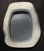 Japanese - Beeld, Signed Tsushima specialty: Wakata stone