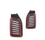 Feux Arrière Pour Volkswagen Vw T5 1P 03-09 Led Fond Rouge, Verzenden