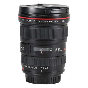 Canon EF 17-40mm f/4L USM met garantie, Ophalen of Verzenden, Gebruikt