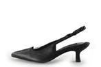 Sacha Slingbacks in maat 39 Zwart, Verzenden, Zwart, Zo goed als nieuw, Sacha
