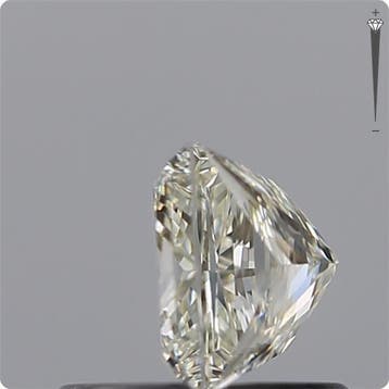 1 pcs Diamant (Natuurlijk) - 0.71 ct - Carré - L - VVS1 -, Nieuw