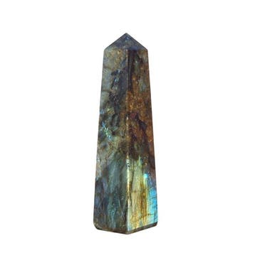 KAMR GEM Natuurlijke labradoriet kristaltoren 175 mm