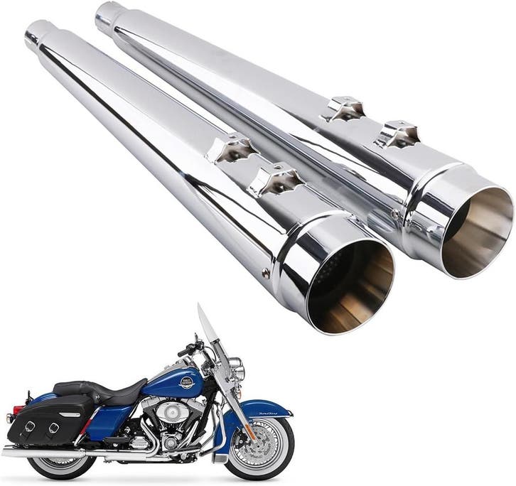 Chroom Megafoon 4 | Retour Deal voor Harley | Direct Kopen!, Motos, Accessoires | Autre, Envoi