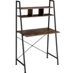 tectake Bureau Exeter 85,5x46,5x140cm - Industrieel hout don, Verzenden, Nieuw