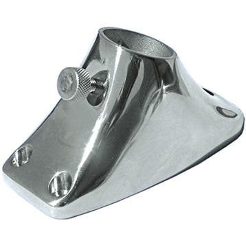 Rvs Vlaggenstokhouder Boot 25mm 91x45x54mm, Ophalen of Verzenden