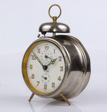 Horloges de table/bureau - Peter - Art déco Métal, Verre,