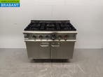 RVS Bon-Line 6 Pitten Fornuis 105 cm GAS Horeca, Ophalen of Verzenden, Nieuw in verpakking