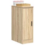 vidaXL Garagekast 30x51x85 cm massief grenenhout sonoma, Verzenden