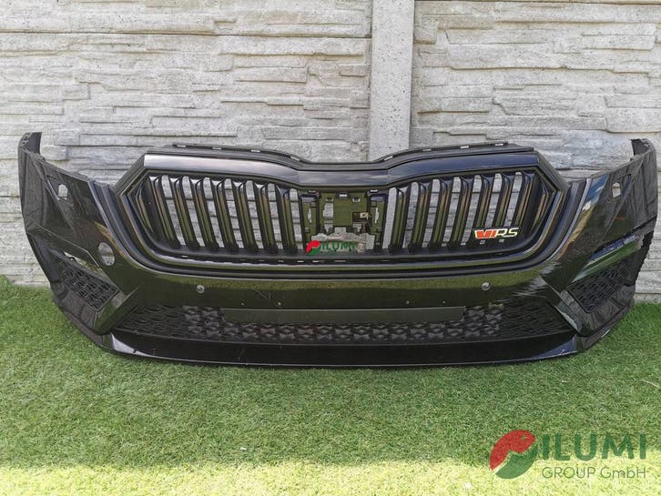 Skoda Octavia 4 IV RS 5E4 19- Voorbumper 4XPDC, Auto-onderdelen, Carrosserie, Gebruikt, Verzenden