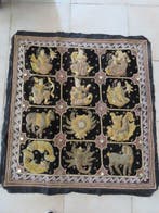 Tapisserie - 104 cm - 97 cm - Zodiac Kalaga, Antiek en Kunst