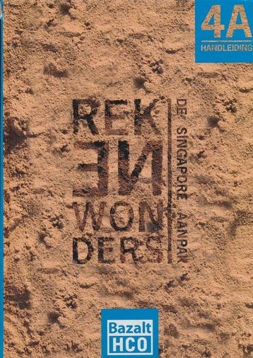 Rekenwonders Handleiding 4A, Verzenden, Nieuw