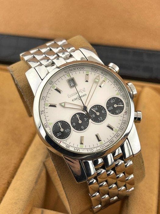 Eberhard & Co. - Chrono 4 - 3689 - Homme - 2010, Handtassen en Accessoires, Horloges | Heren