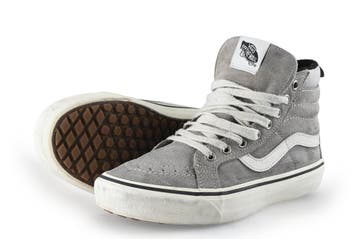 Vans Hoge sneakers in maat 38 Grijs, Kleding | Dames, Verzenden, Sneakers, Grijs, Gedragen