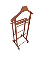 Dressboy - Dubbel rek met wieltjes - Hout