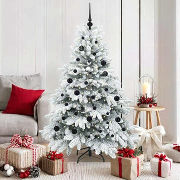 vidaXL Kunstkerstboom met 150 LED met standaard Wit 150 cm, Verzenden