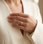 Ring - 18 karaat Witgoud - 1.35ct. tw. Diamant (Natuurlijk)