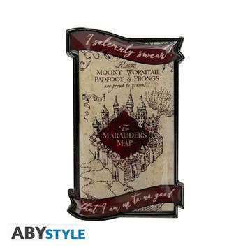 Harry Potter Marauders Map Premium Magneet, Ophalen of Verzenden