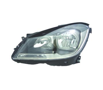 PHARE GAUCHE POUR MERCEDES CLASSE C W204 10-14 FOND NOIR, Verzenden