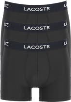 2dekans | Lacoste Boxershorts Heren Microfiber Zwart 3-Pack, Ophalen of Verzenden