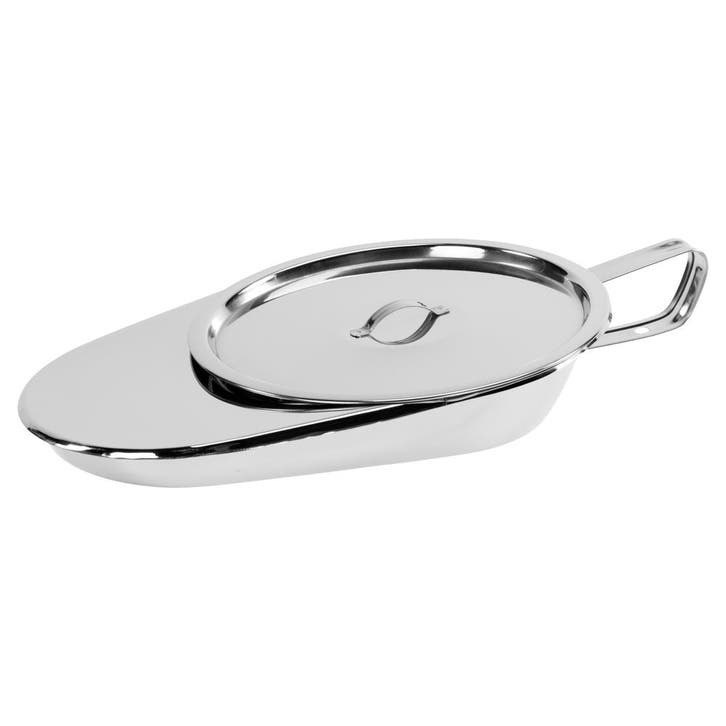 Bedpan ovaal RVS / ondersteek, Diversen, Verpleegmiddelen, Ophalen of Verzenden
