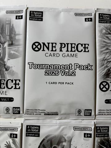 Bandai - 6 Booster pack - One Piece - Promo Tournament Packs