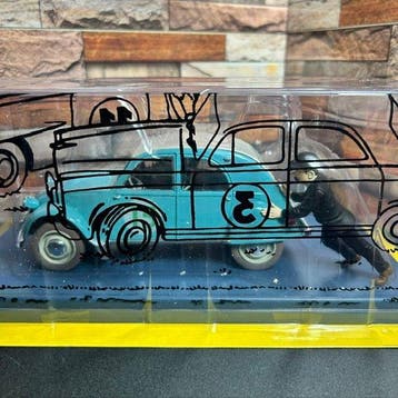 Editions Moulinsart Les voitures de Tintin 1/24 - Tintin -, Boeken, Nieuw
