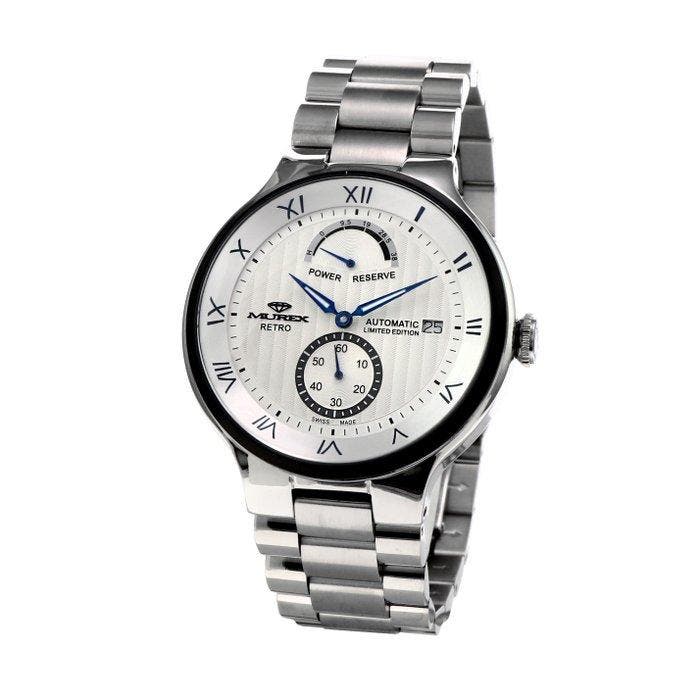 MUREX - RETRO Automatique Swiss Watch - MUA663-SB-1 - Sans, Handtassen en Accessoires, Horloges | Heren