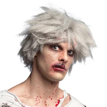 Halloween Pruik Zombie, Verzenden, Nieuw