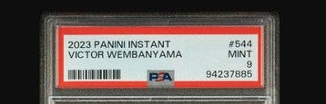2023 Topps Victor Wembanyama #544 - Rookie Card - Print Run, Nieuw