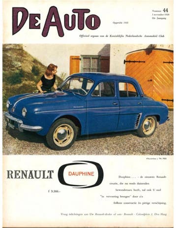 1956 DE AUTO MAGAZINE 44 NEDERLANDS, Nieuw
