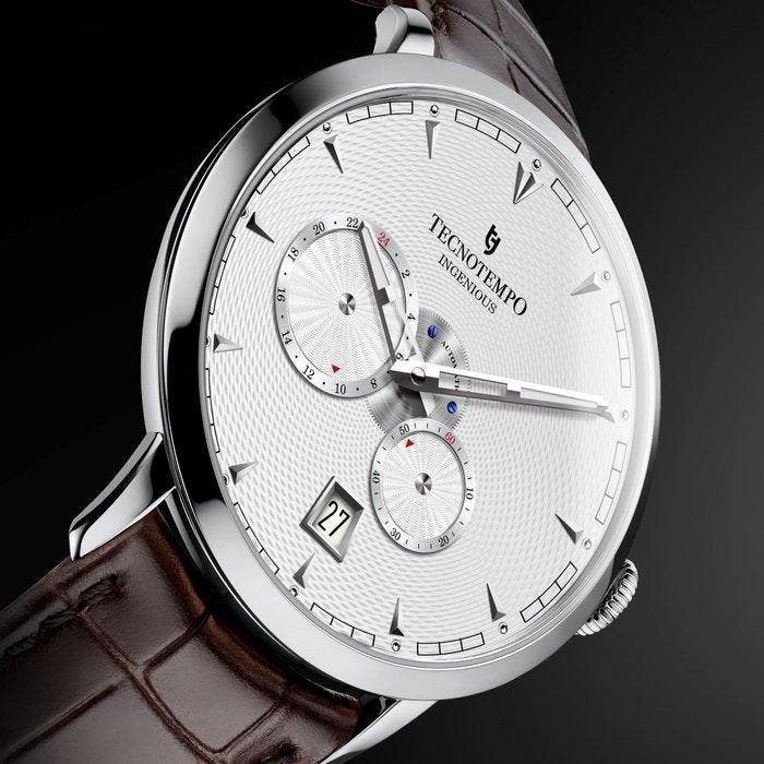 Tecnotempo - Automatic - Ingenious - White Dial - Limited, Bijoux, Sacs & Beauté, Montres | Hommes