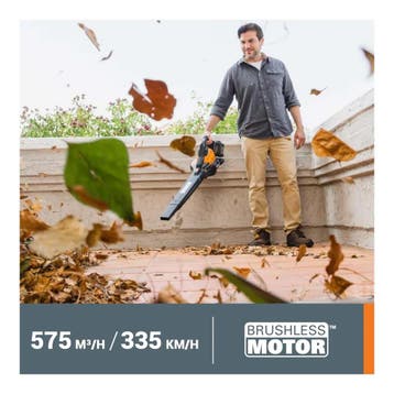 WORX WG583E.9 bladblazer/zuiger 40V brushless, zonder accu, Ophalen of Verzenden, Nieuw