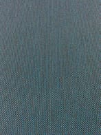 Hoogwaardig, geweven stof in helder kobaltblauw en bruin,