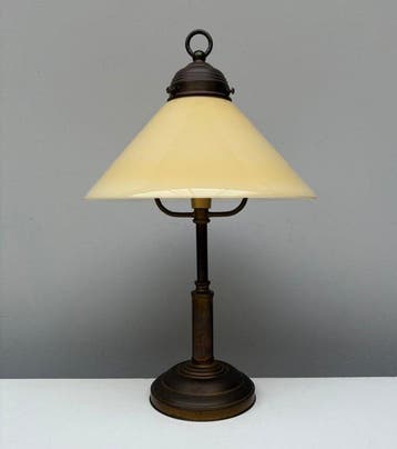 Lampe de table - Opaline