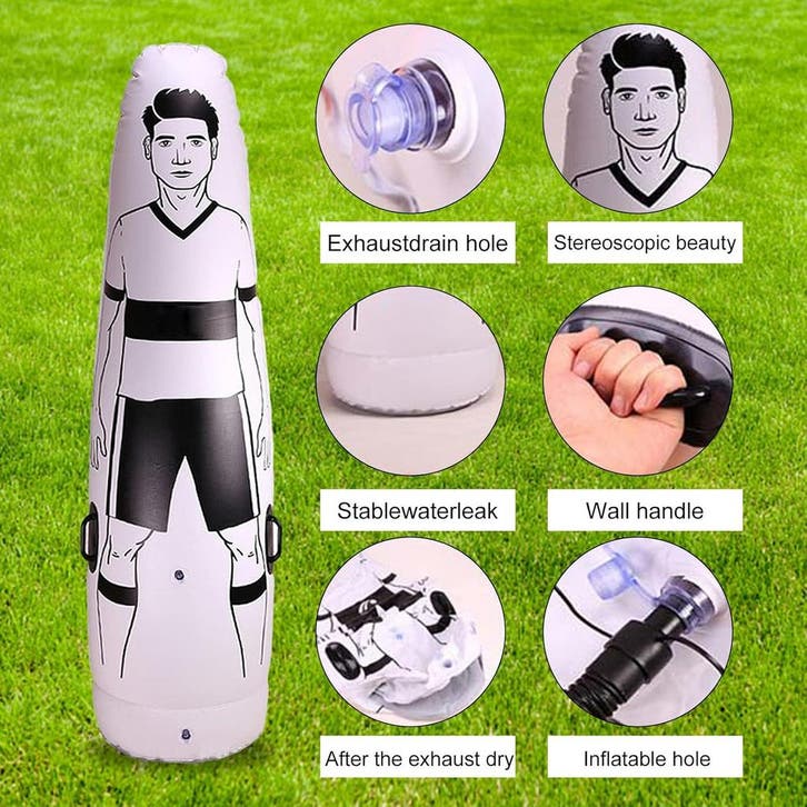 Opblaasbare dummy 1.75M | Tweede kansje | OP = OP, Sport en Fitness, Voetbal, Nieuw, Overige typen, Verzenden