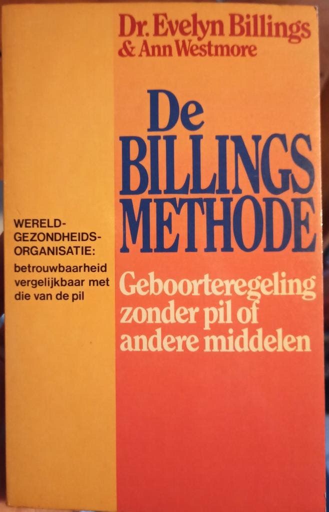 BILLINGS-METHODE 9789032502041 Billings, Boeken, Zwangerschap en Opvoeding, Gelezen, Verzenden