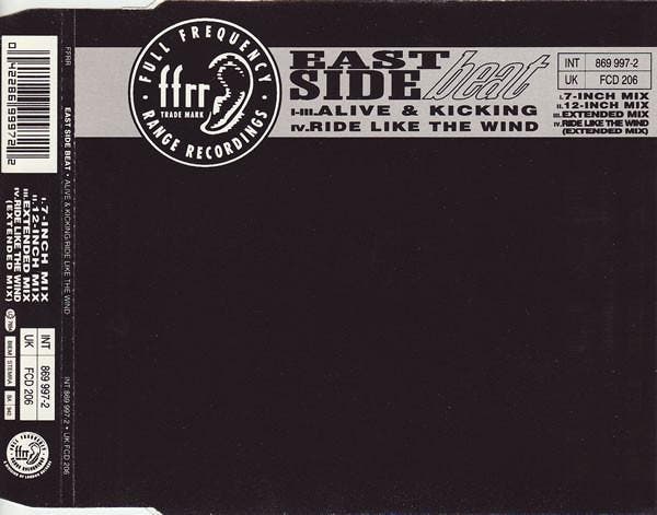 East Side Beat - Alive &amp; Kicking / Ride Like The Wind, Cd's en Dvd's, Cd's | Pop, Gebruikt, Verzenden