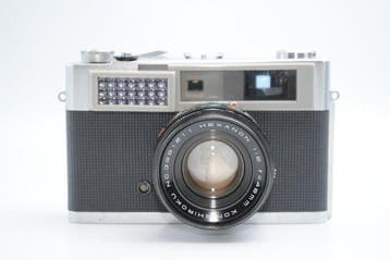 Konica S II / Konica Hexanon 48mm F2 Meetzoeker camera