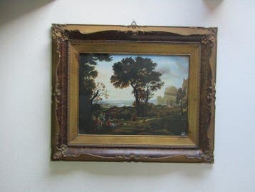 Claude Lorrain (1600-1682), after - Veduta di Delfi con