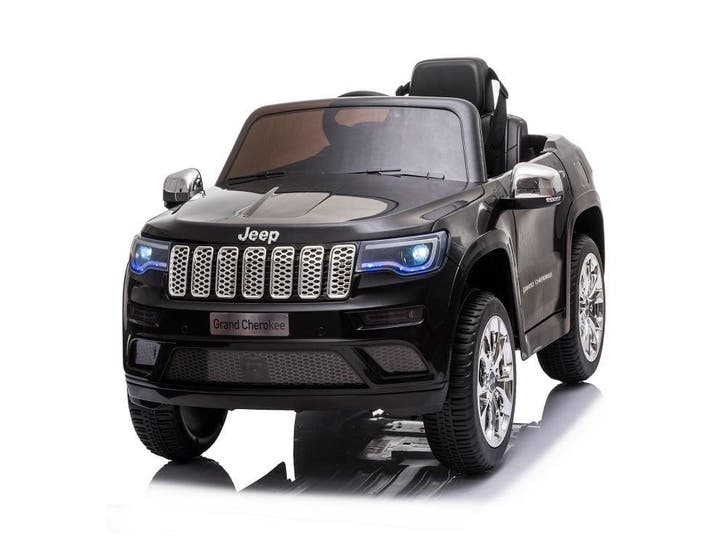 Jeep Grand Cherokee, 12 volt elektrische kinderauto, Leder z, Enfants & Bébés, Jouets | Extérieur | Véhicules à batterie, Enlèvement ou Envoi